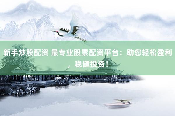 新手炒股配资 最专业股票配资平台：助您轻松盈利，稳健投资！