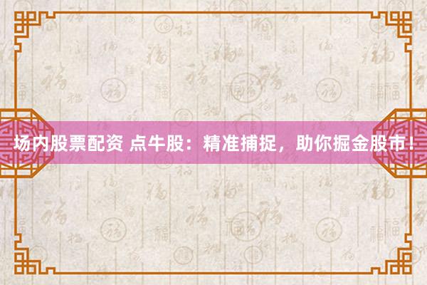 场内股票配资 点牛股：精准捕捉，助你掘金股市！