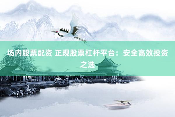 场内股票配资 正规股票杠杆平台：安全高效投资之选