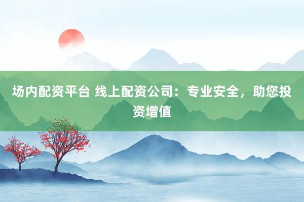 场内配资平台 线上配资公司：专业安全，助您投资增值